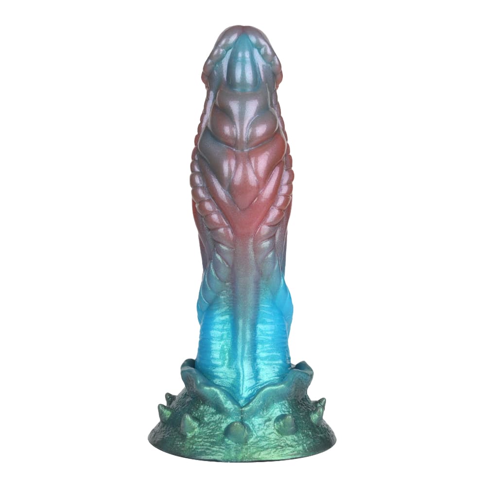 Alien Red Blue Green Electric Vibrating Dildo