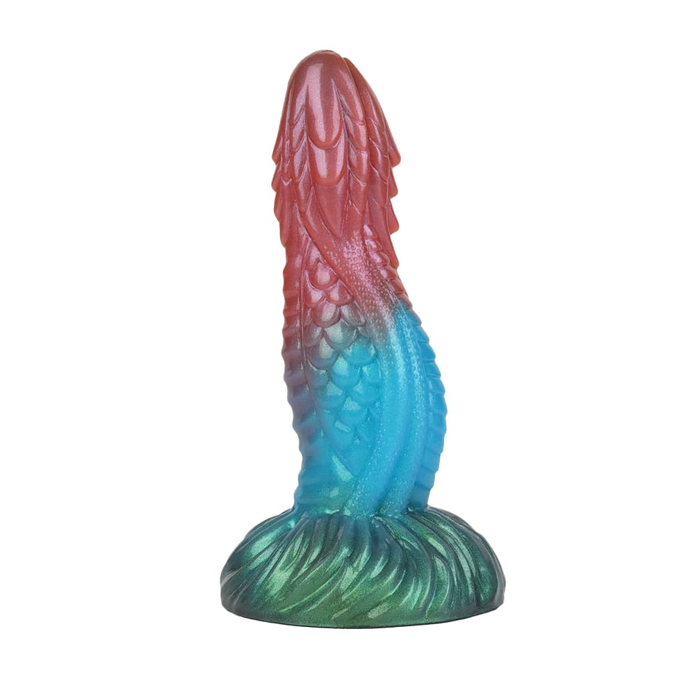 Kirin Red Blue Green Electric Vibrating Dildo