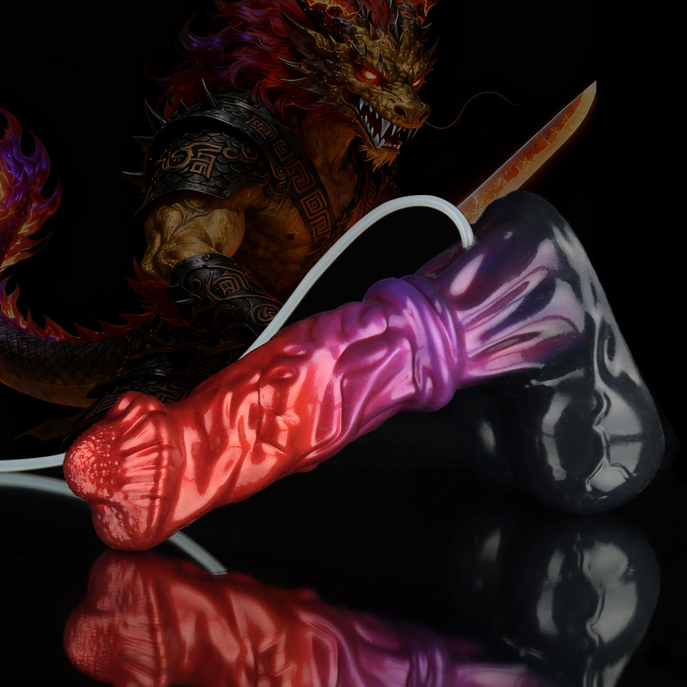 Lords Red Purple Black Squirting Dildo-Knot Dildo