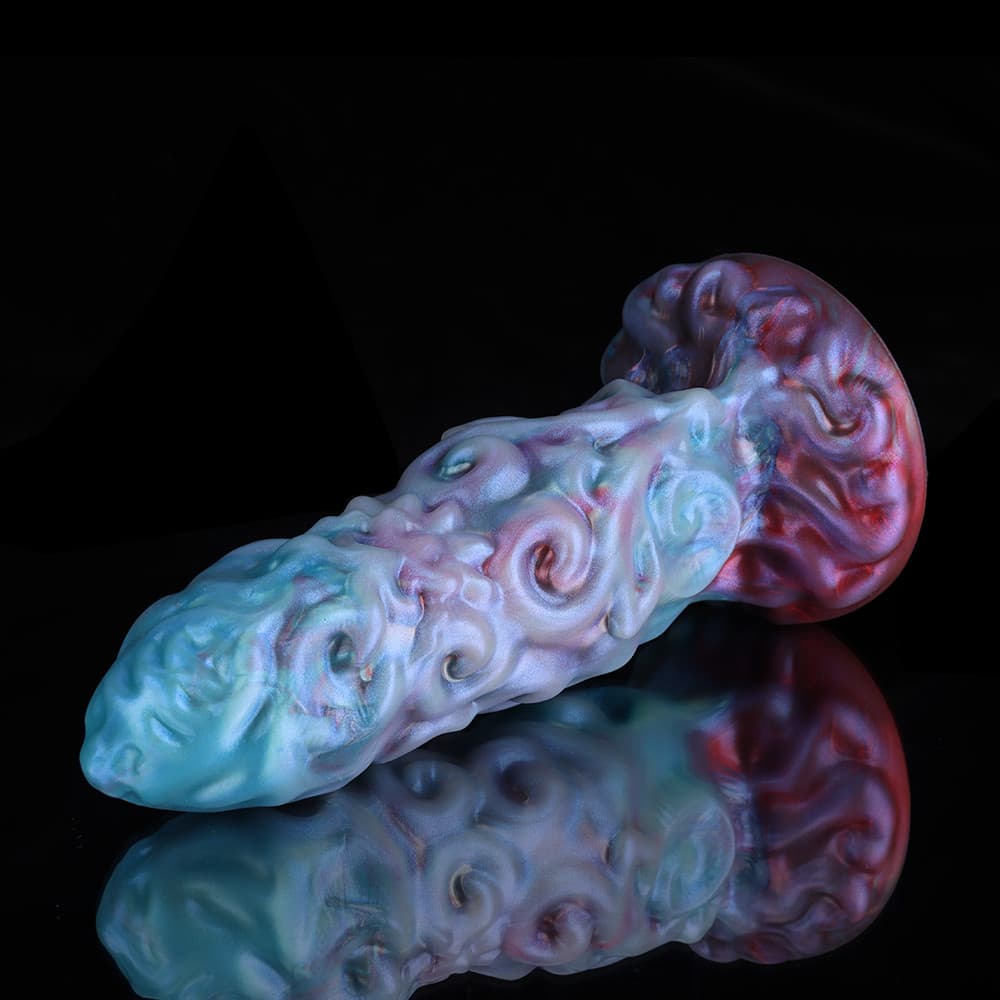 (Only For USA 20% OFF)Aries Gradient Blue Purple Dildo