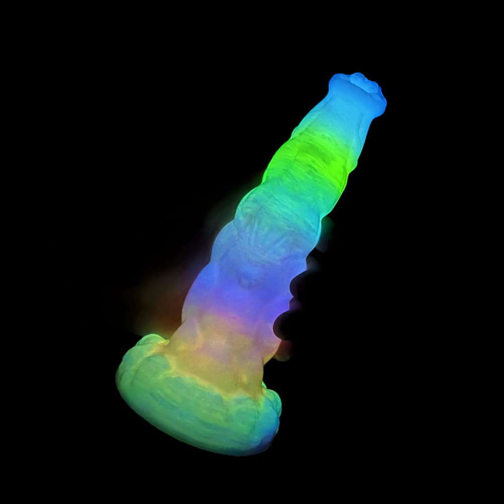Muscle Strongman Luminous Electric Dildo