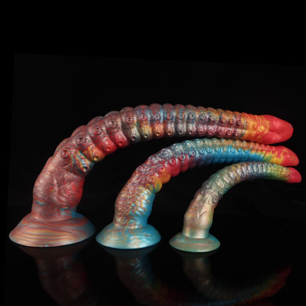 (Only For USA 20% OFF)Octopus Rainbow Tentacle Dildo