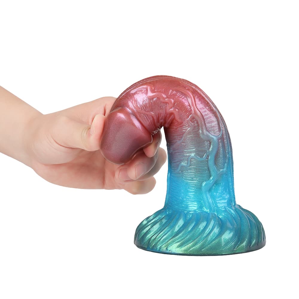 Juniper Red Blue Green Electric Vibrating Dildo