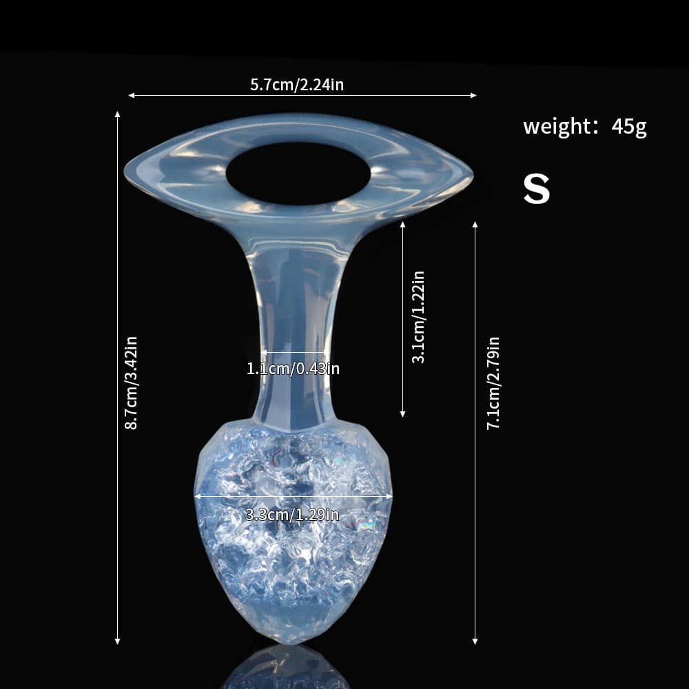 Diamond Crystal Butter Plugs - 9 Colors