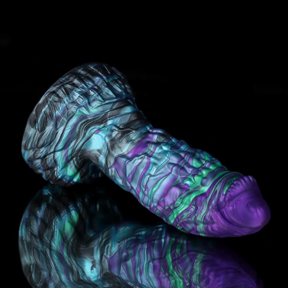 Knot Dildo Pangolin Blue Purple Horse Dildo - Bold Pleasure with Smooth Textures and Unique Design