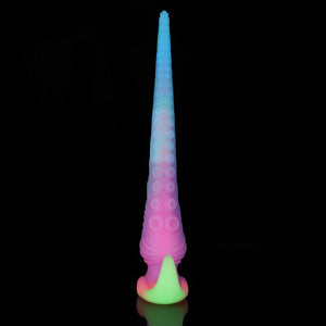 Knot Dildo Sailing Octopus Hand Blue Pink Purple Tentacle Dildo with unique design and vibrant colors