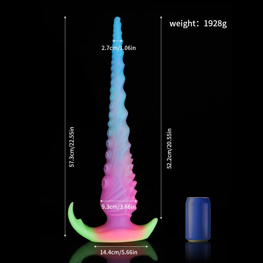 Knot Dildo Sailing Octopus Hand Blue Pink Purple Tentacle Dildo with unique shape and vibrant colors