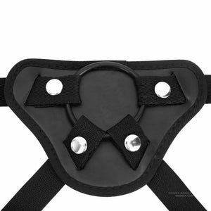 Knot Dildo Strap-On Harness With O-Ring for Couples featuring adjustable straps and secure fit