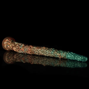 Knot Dildo Vine Green Tentacle Dildo for Ultimate Pleasure with textured surface for enhanced stimulation