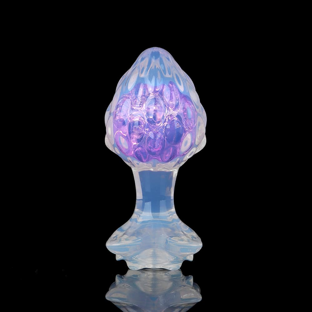 Knotdildo Jackfruit Crystal Butt Plug – Elegant Design with Optional Accessories