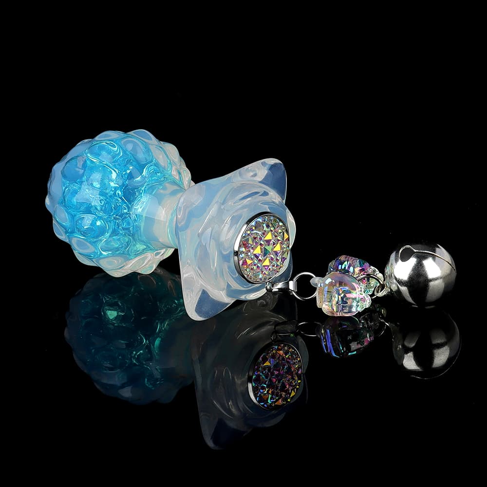 Knotdildo Jackfruit Crystal Butt Plug – Elegant Design with Optional Accessories