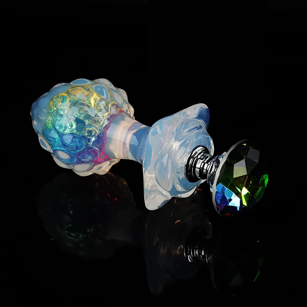 Knotdildo Jackfruit Crystal Butt Plug – Elegant Design with Optional Accessories