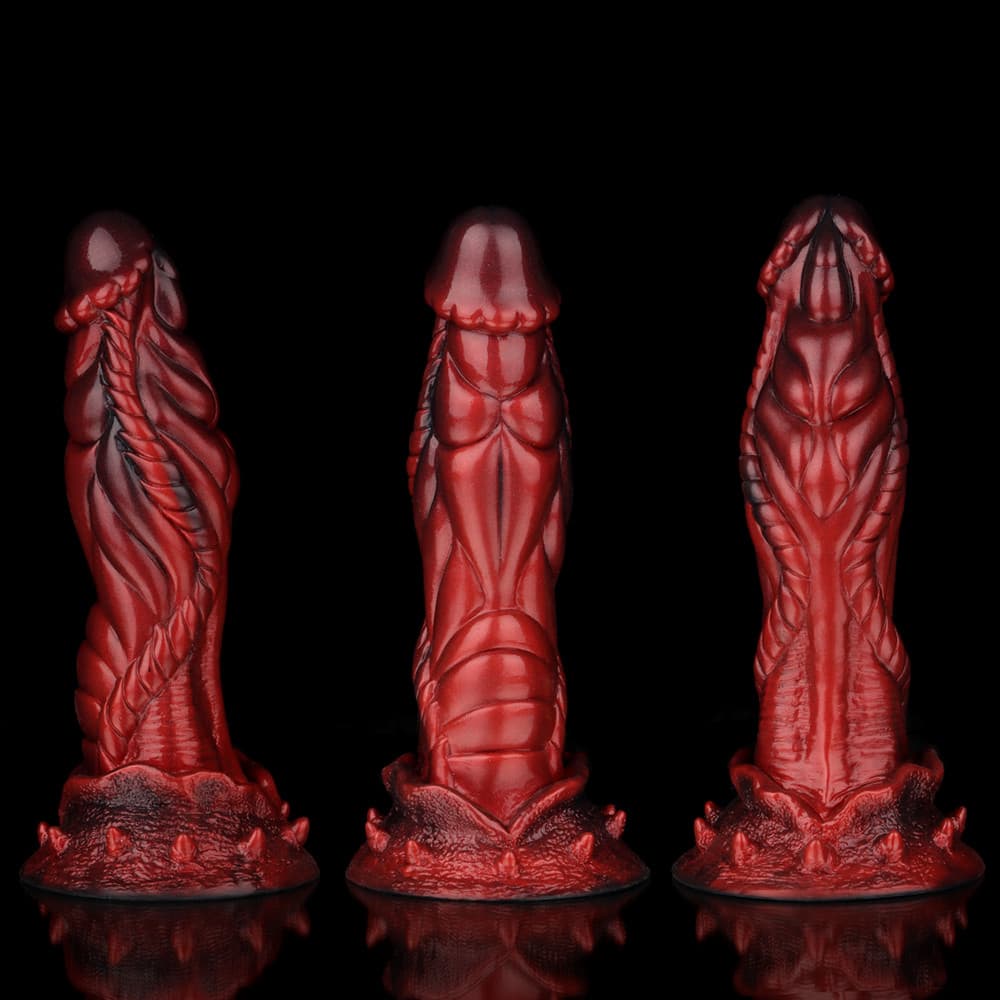 Alien Crimson Fantasy Dildo