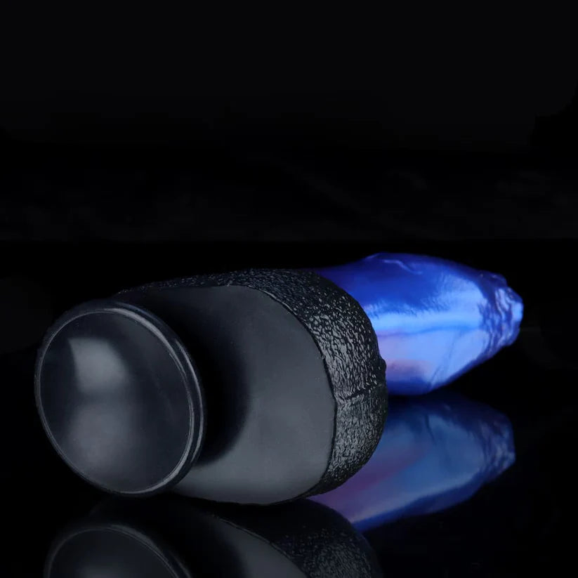 Knotdildo Naga Blue Purple Fantasy Dildo – Premium Silicone Knot Toy