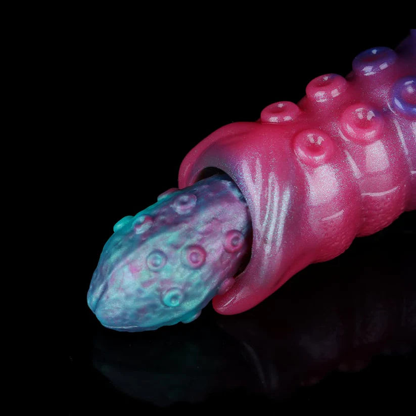 Knotdildo Slim Inflatable Ovipositor Dildo – Dual Mode Fantasy Toy