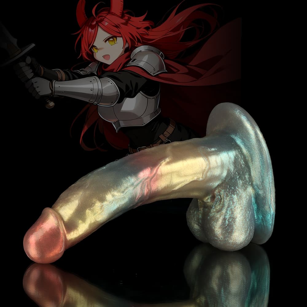 （Only For USA 20% OFF）Bent Gentleman Rainbow Fantasy Dildo-Knot Dildo