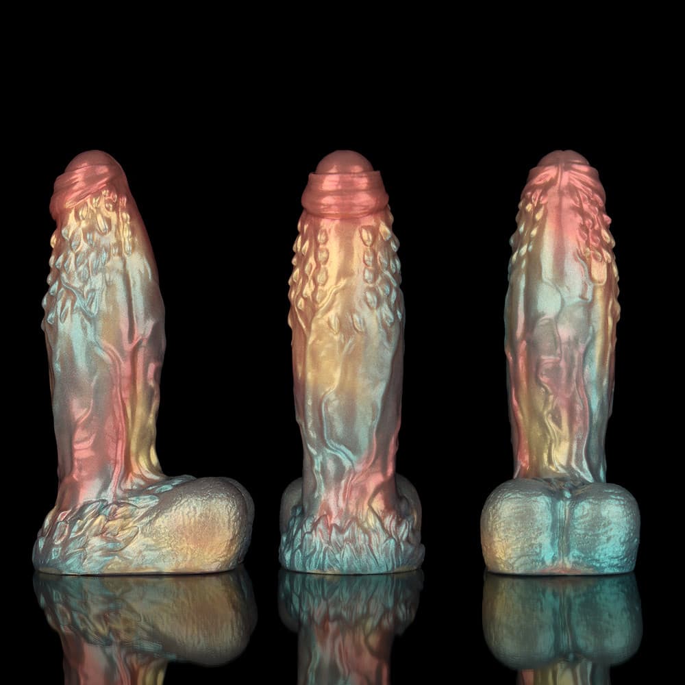 Knotdildo Shirasawa Rainbow Fantasy Monster Dildo – Silicone Tentacle Toy