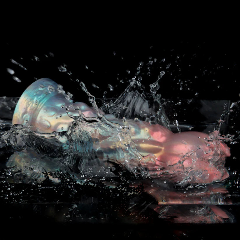 Aufblasbares Silikon-Massageset – Farbenfrohes Design mit 4 Zubehörteilen