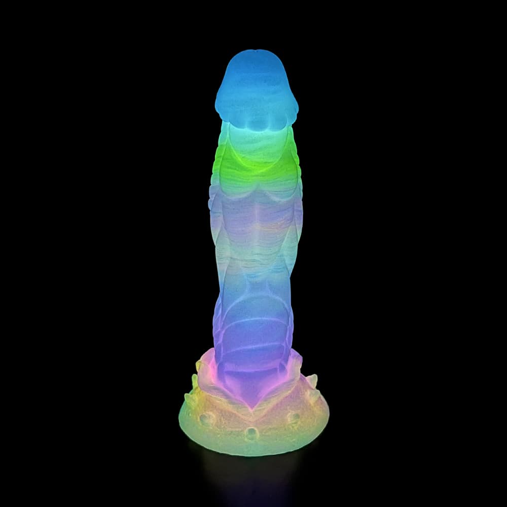 Knotdildo Alien Luminous Electric Vibrating Dildo – Silicone Toy