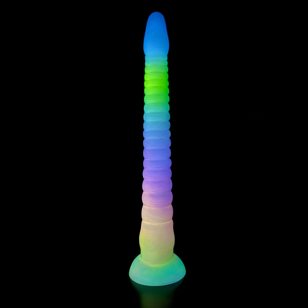 Knotdildo Octopus Tentacle Luminous Electric Dildo – Glow Silicone Toy