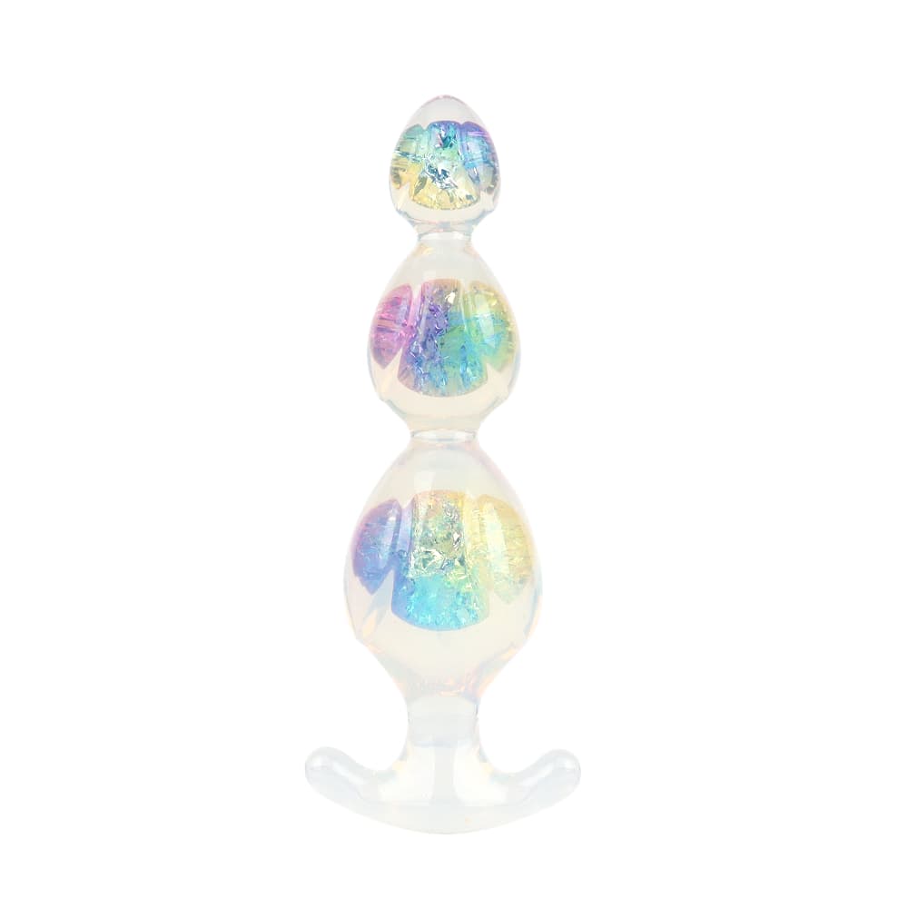 Ear Three Crystal Butter Plug