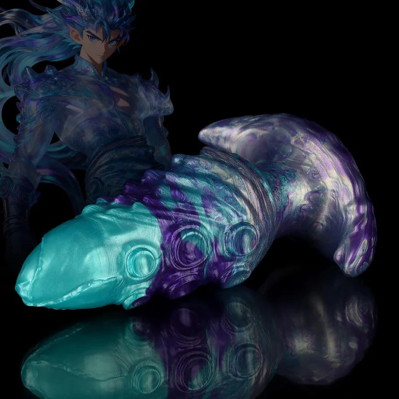 Knotdildo Starry Sky Gradient Blue Purple Butt Plugs – Premium Fantasy Toy