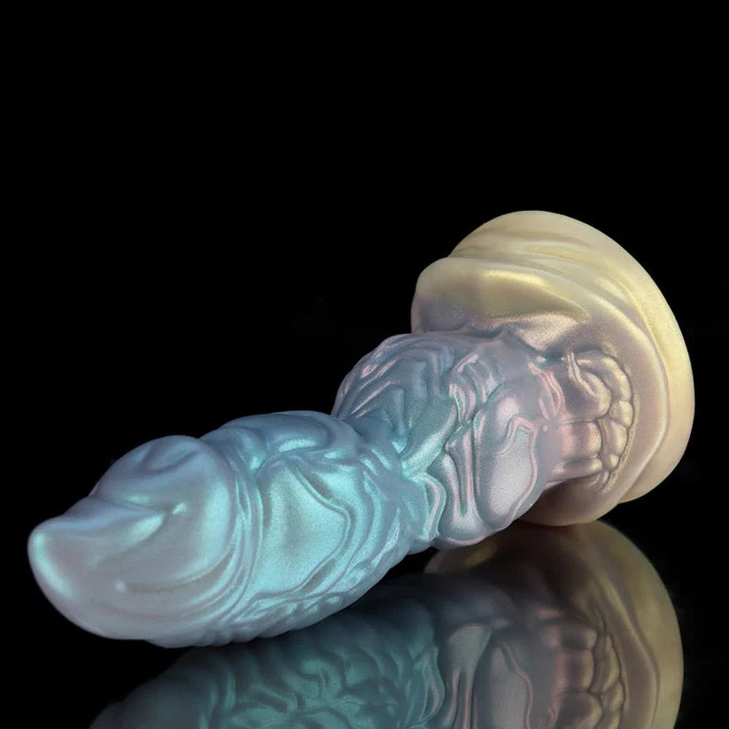 Knotdildo Sailor's Tears Light Blue Knot Dildo – Textured Fantasy Silicone Toy