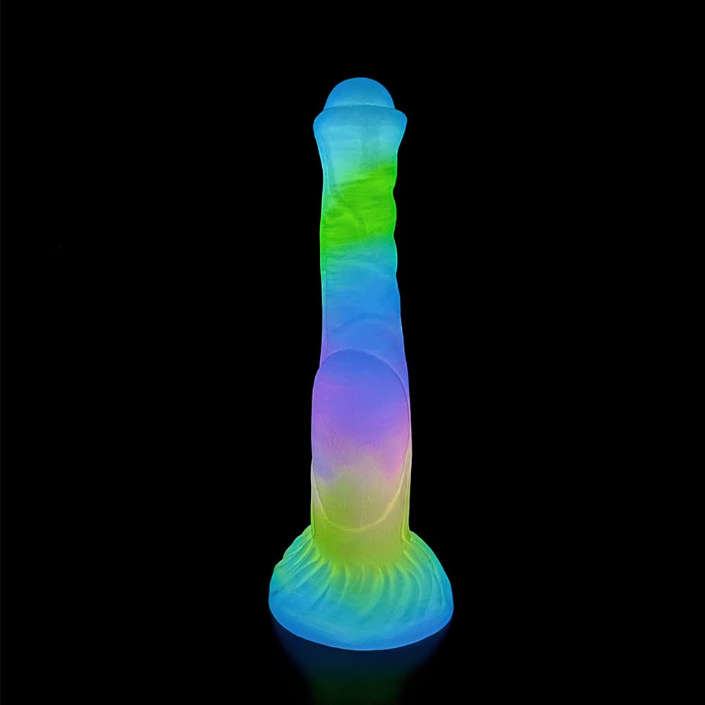Knotdildo Horse Luminous Electric Vibrating Dildo – Silicone Toy