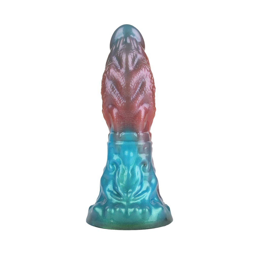Capricorn Red Blue Green Electric Vibrating Dildo