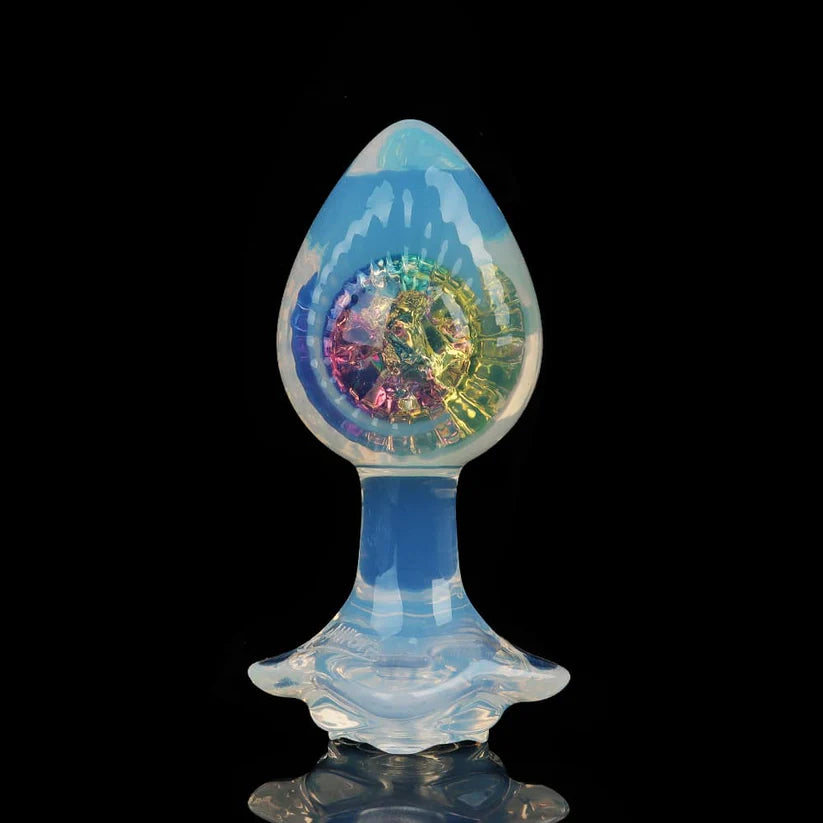 Knotdildo Crystal Silicone Plug – Sleek Design with Optional Accessories