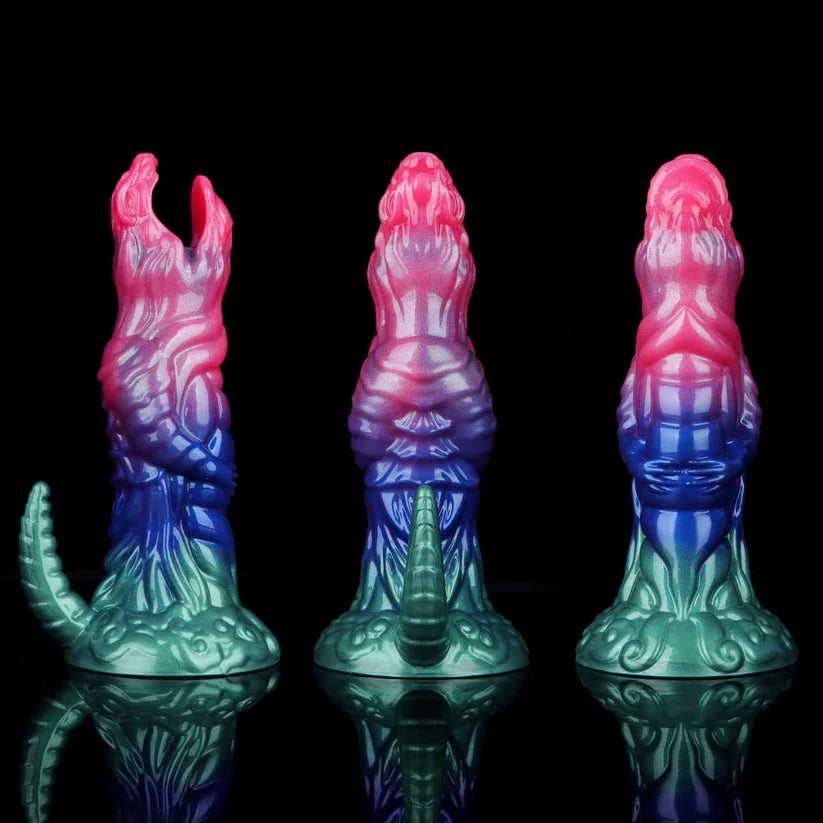 Knotdildo Dinosaur Inflatable Ovipositor Dildo – 4 Eggs for Ultimate Fantasy Play