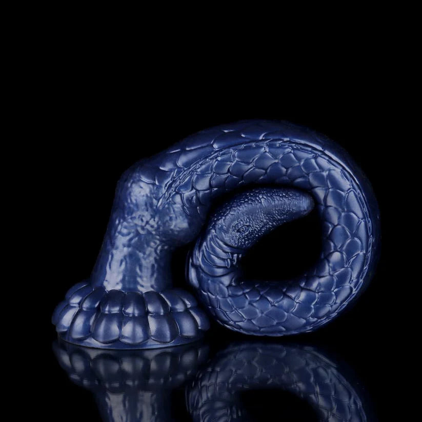 Knotdildo Eel Blue Oversized Tentacle Anal Plug – Bold, Realistic & Body-Safe