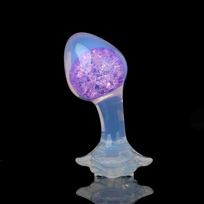 Knotdildo Wry Neck Crystal Butt Plug – Elegant Design with Optional Accessories