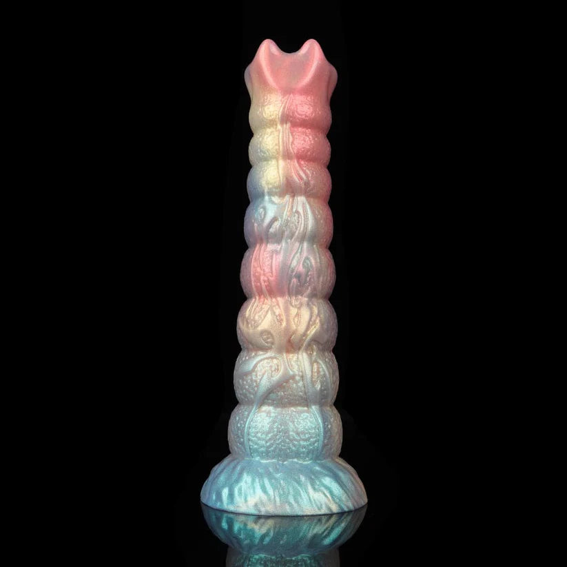 Knotdildo ADAIR Colorful Inflatable Ovipositor Dildo – Fantasy-Inspired Design
