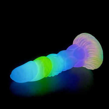 Knotdildo Space Bugs Luminous Electric Vibrating Dildo – Silicone Toy