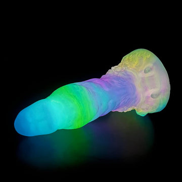Knotdildo Leo Luminous Electric Vibrating Dildo – Silicone Toy