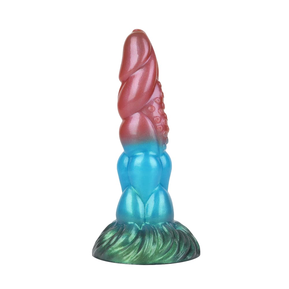 Space Bugs Yellow Green Electric Vibrating Dildo