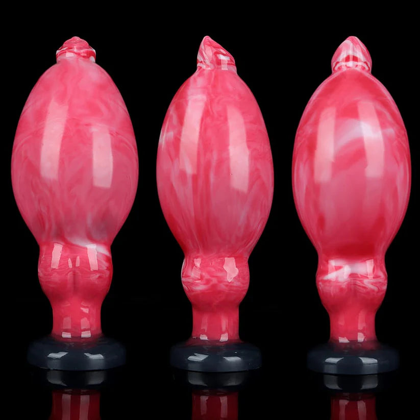 Knotdildo Slim Inflatable Dog Dildo – Expandable Size with Soft, Realistic Feel