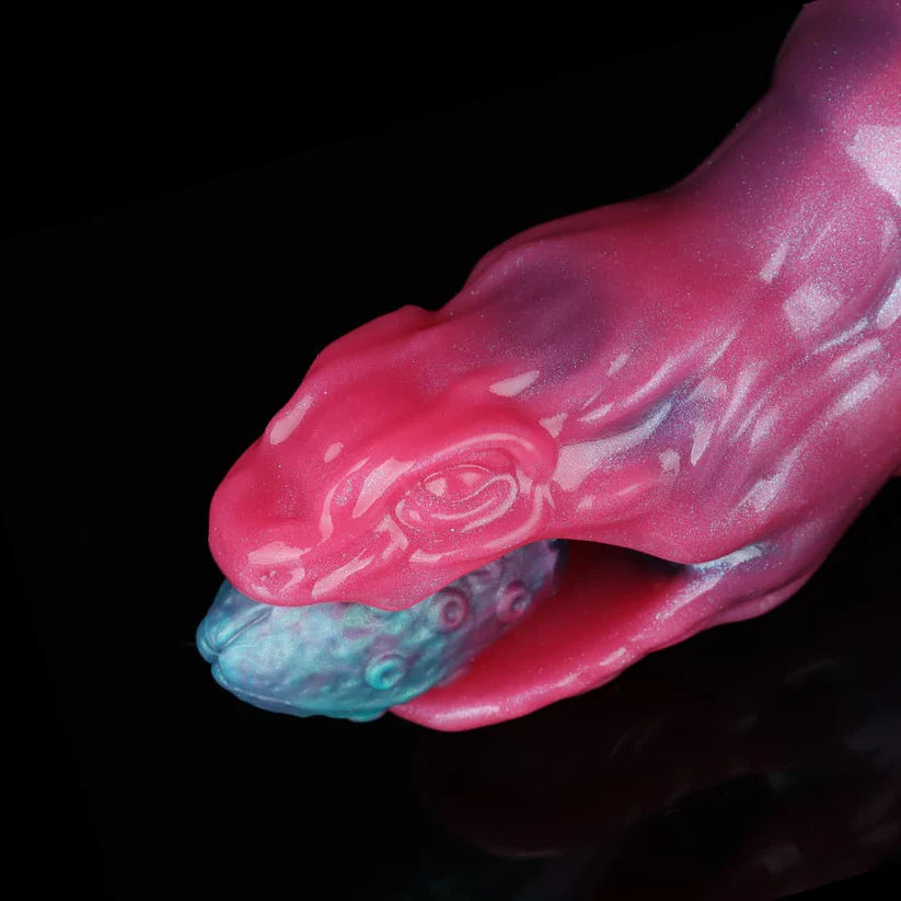 Knotdildo Dinosaur Inflatable Ovipositor Dildo – 4 Eggs for Ultimate Fantasy Play