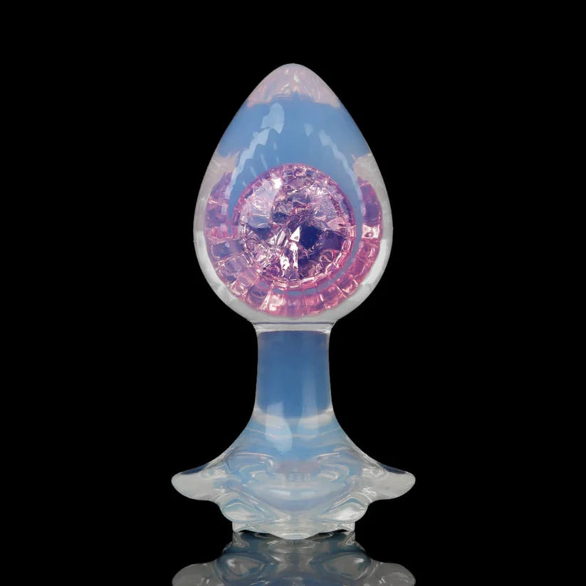 Knotdildo Crystal Silicone Plug – Sleek Design with Optional Accessories