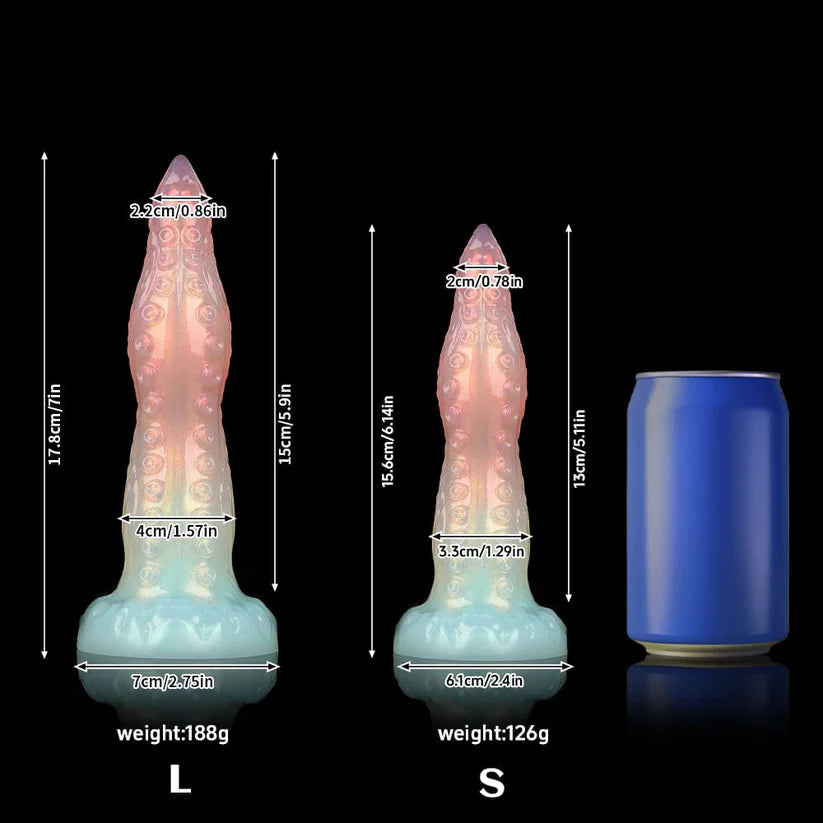 Knotdildo Octopus Tentacle Dildo – Fantasy Ocean-Inspired Design & Textured Glow