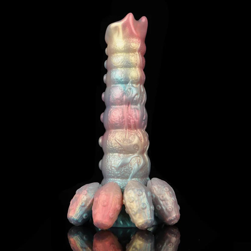 Knotdildo ADAIR Colorful Inflatable Ovipositor Dildo – Fantasy-Inspired Design