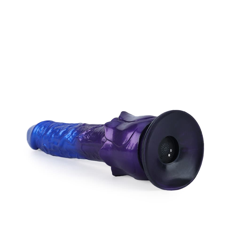 Rose Warrior Retractable Electric Thrusting Dildo