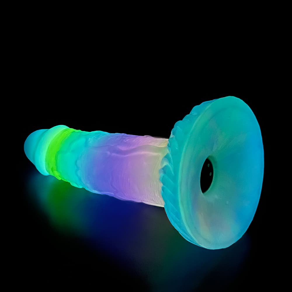 Knotdildo Juniper Luminous Electric Vibrating Dildo – Silicone Toy