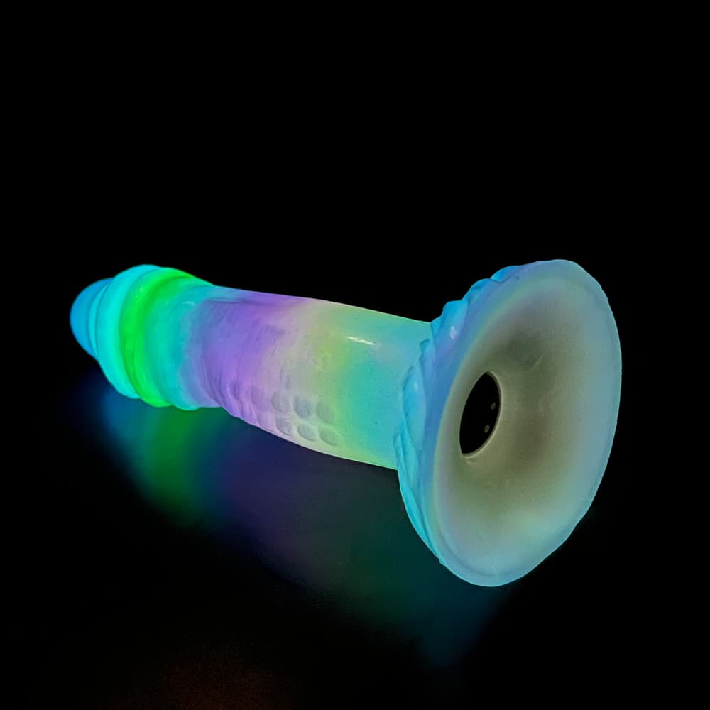 Knotdildo Tap Luminous Electric Vibrating Dildo – Silicone Toy