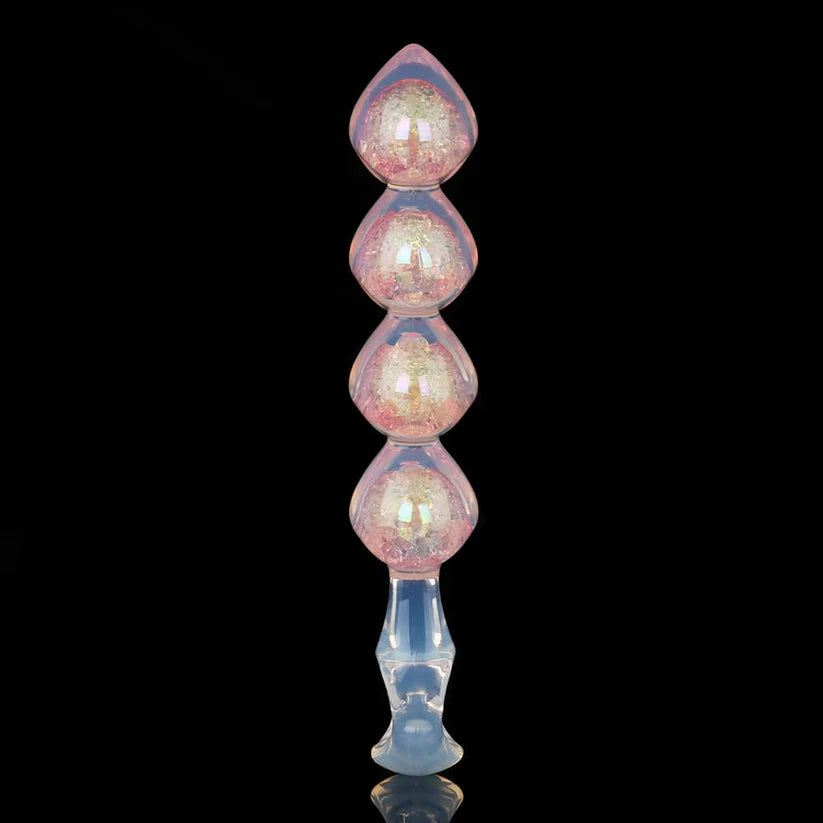 Knotdildo Crystal Silicone Plug with Heart Design – 3 Color Options