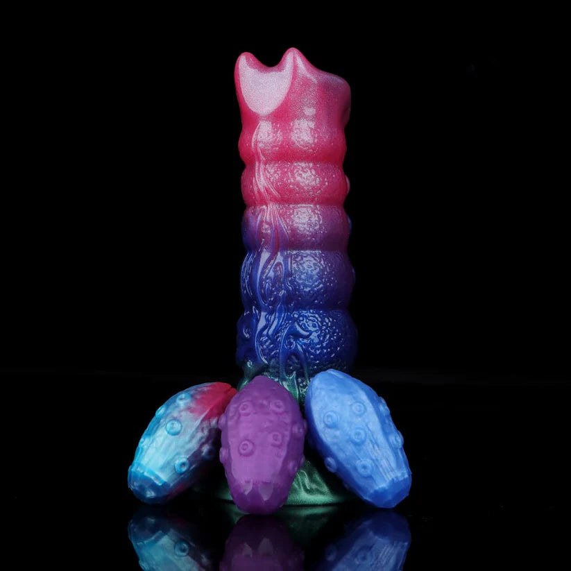 Inflatable Ovipositor Dildo – 3 Eggs Included, Expandable Fantasy Toy, Soft Realistic Feel