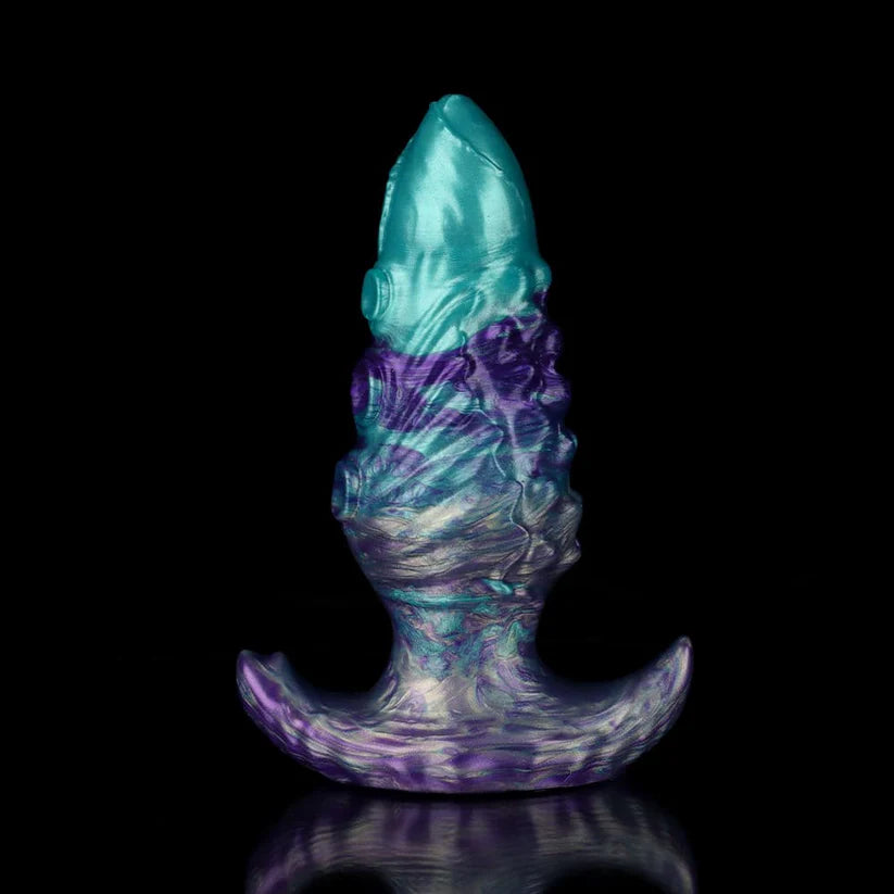 Knotdildo Starry Sky Gradient Blue Purple Butt Plugs – Premium Fantasy Toy