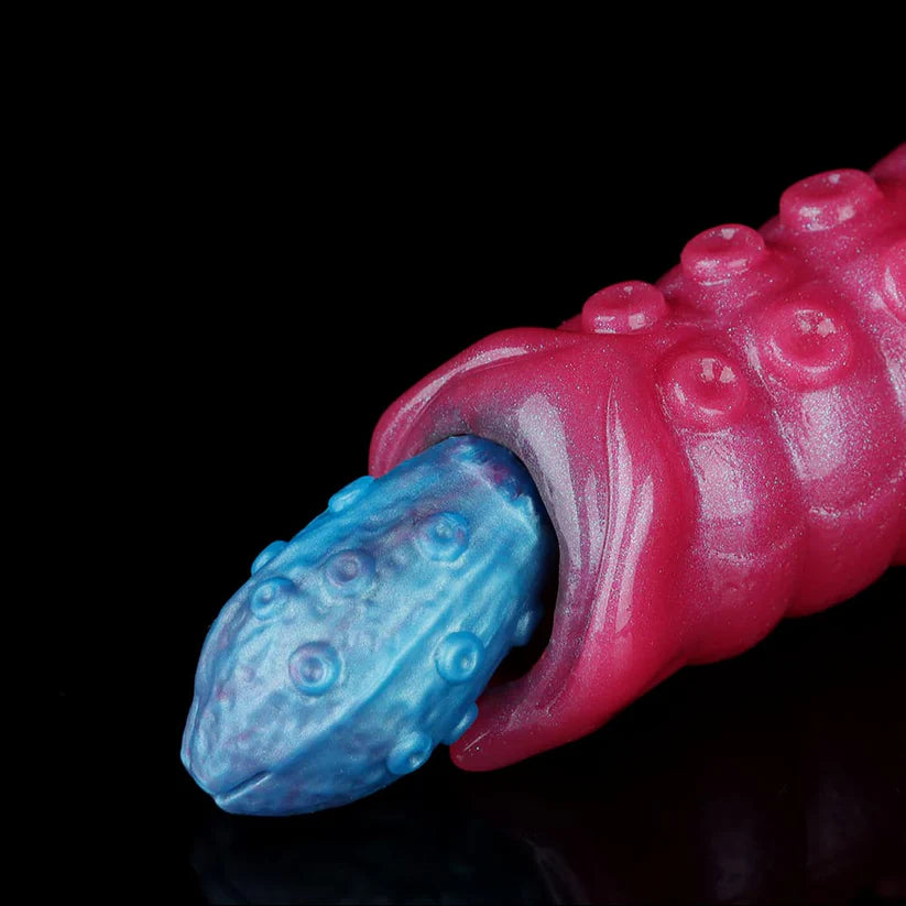 Inflatable Ovipositor Dildo – 5 Eggs Included, Expandable Fantasy Toy, Soft Realistic Feel