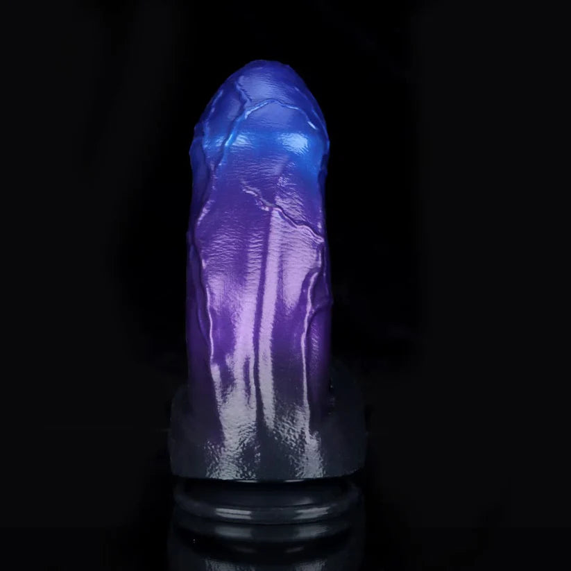 Knotdildo Naga Blue Purple Fantasy Dildo – Premium Silicone Knot Toy